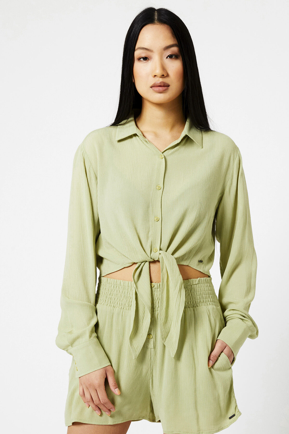 Blouse collar Boa image number 0