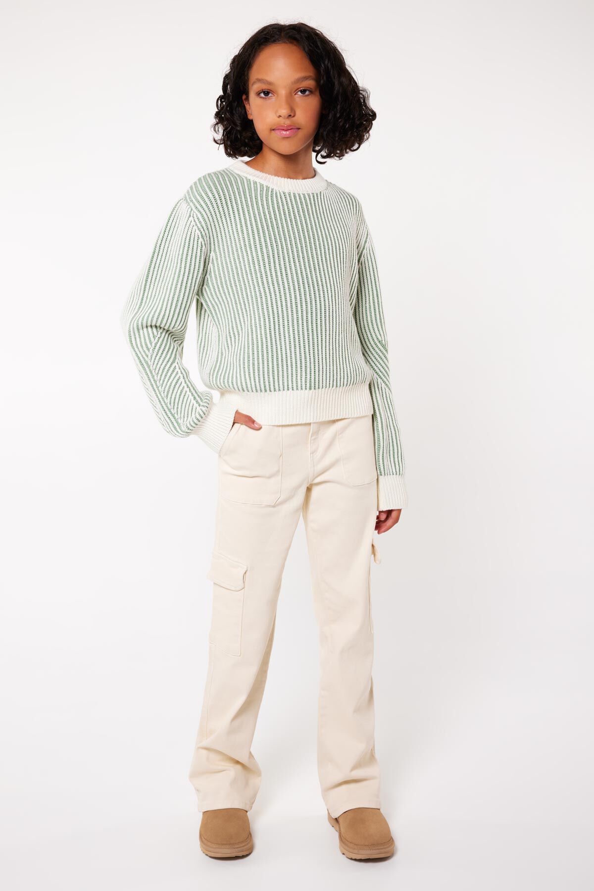 Girl jumper pants top
