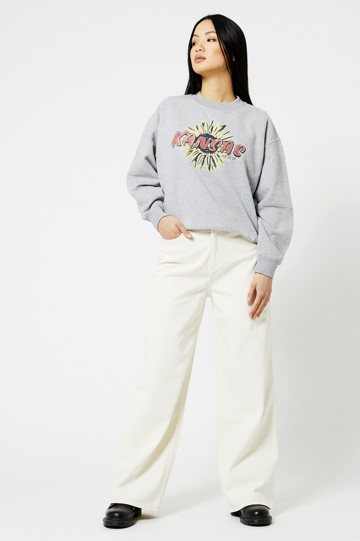 Sweater Cut and Sew Raglan Sweat image number 1