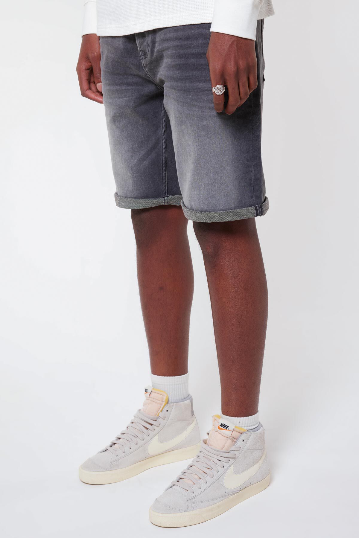 Denim short Robert jog image number 0