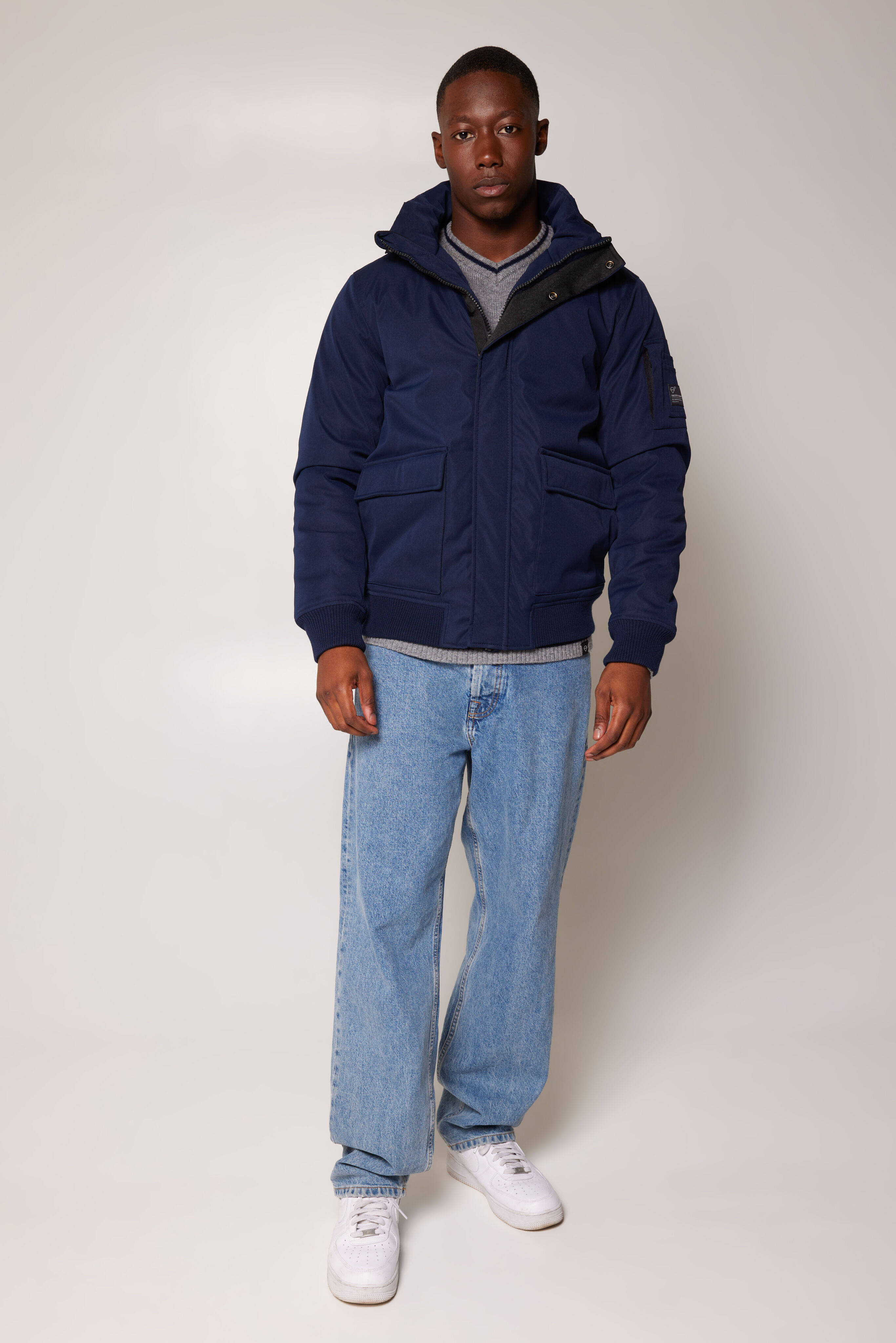 Men Winter jacket Jesse Deep blue America Today