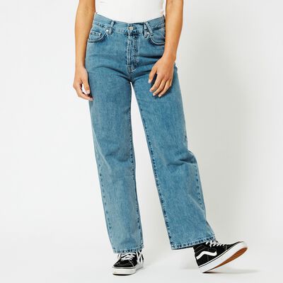 Cropped jeans wide leg