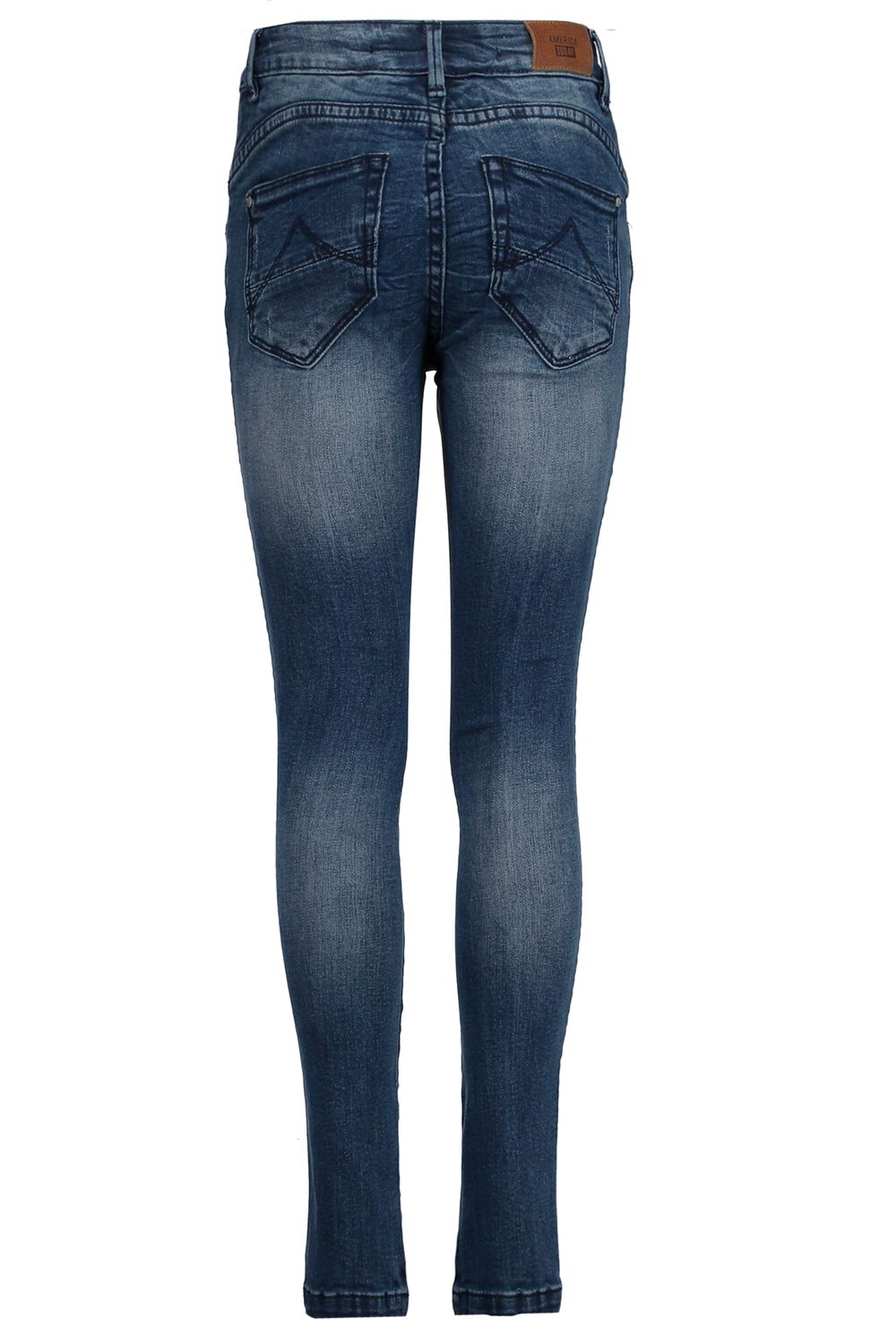 America Today Meisjes Skinny Jeans Blauw
