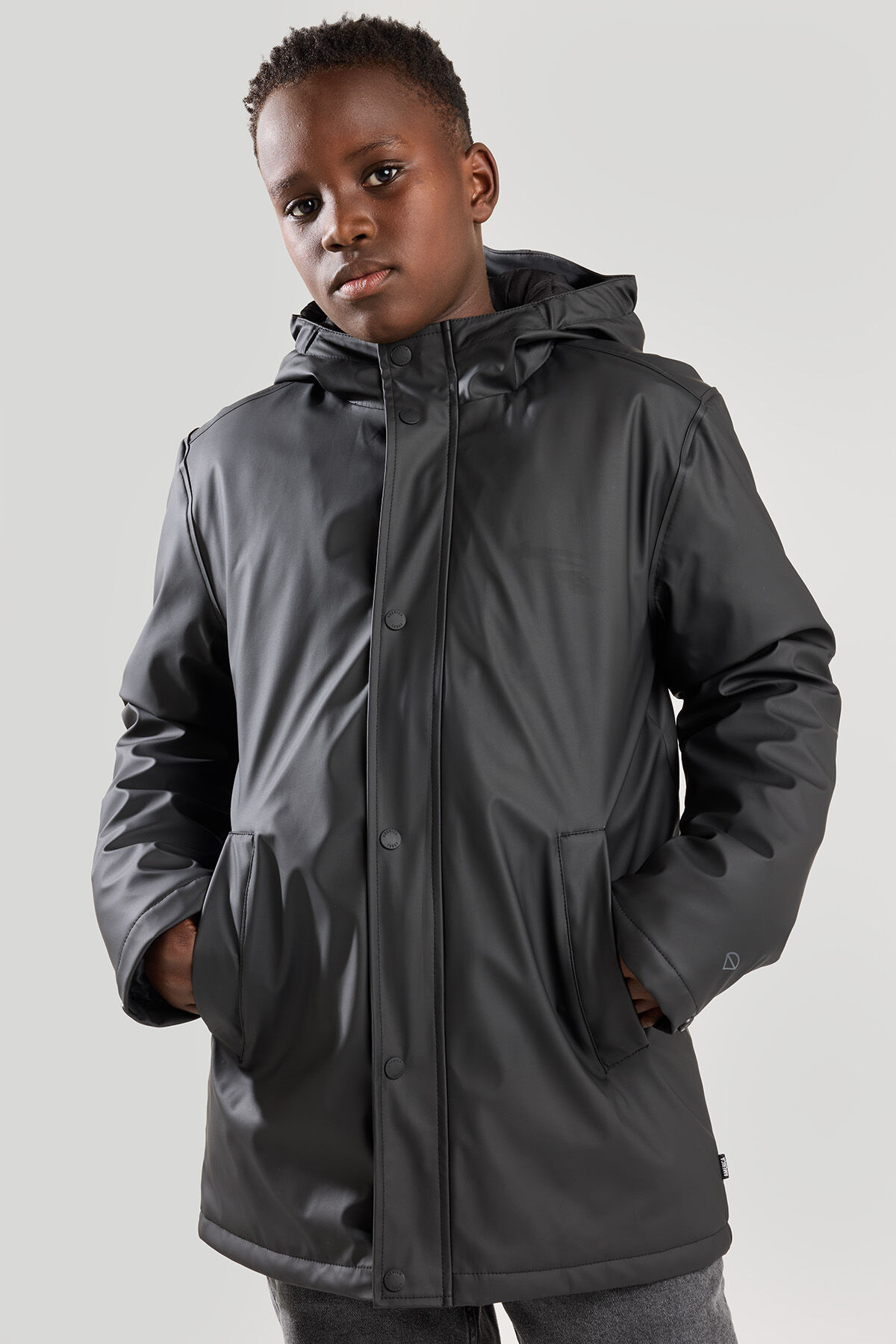 Boys Rain jacket Jace padded jr Black America Today
