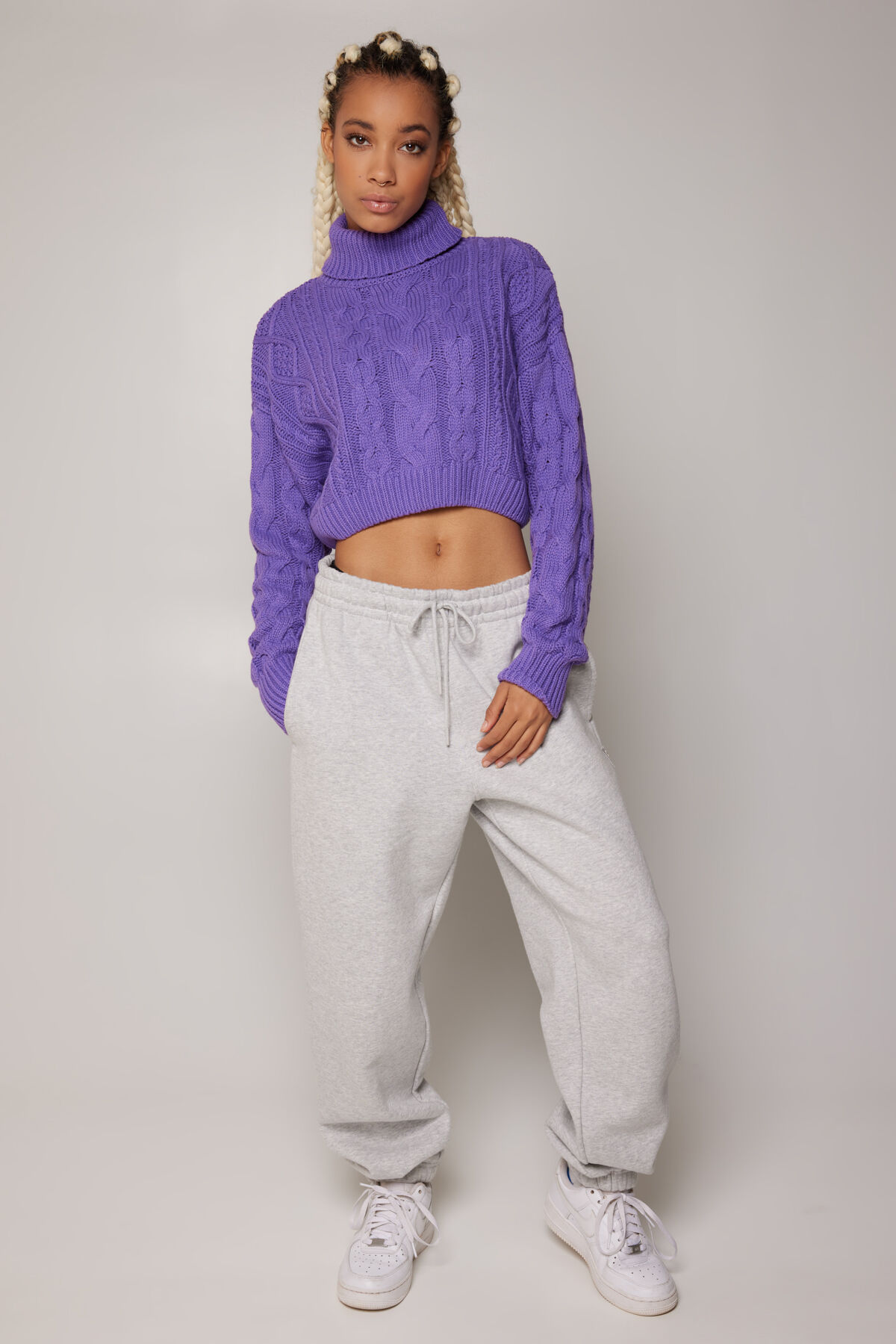 Pull col roule Kate image number 1