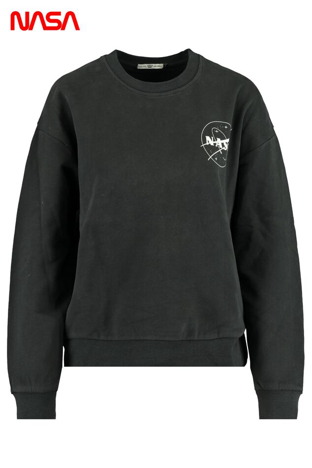 Damen Sweatshirt mit NASA Print America Today - Main Image