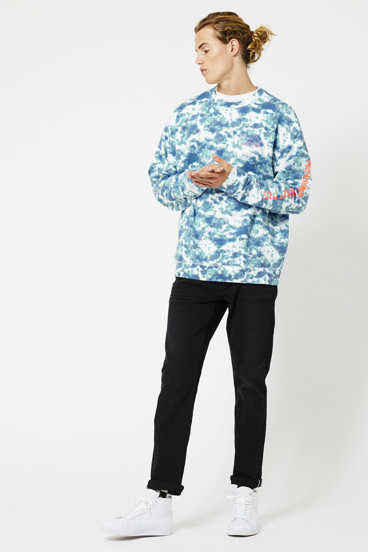 Sweater New oversized crew TD image number 1