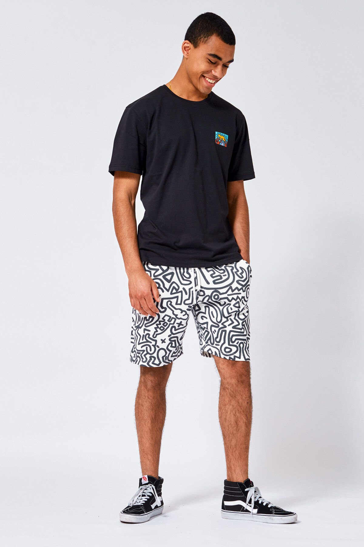 Sweat short Seb AOP image number 0