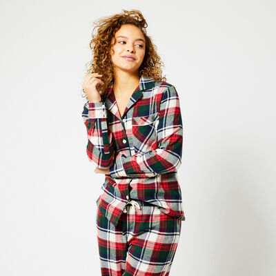 Pyjamashirt flanel