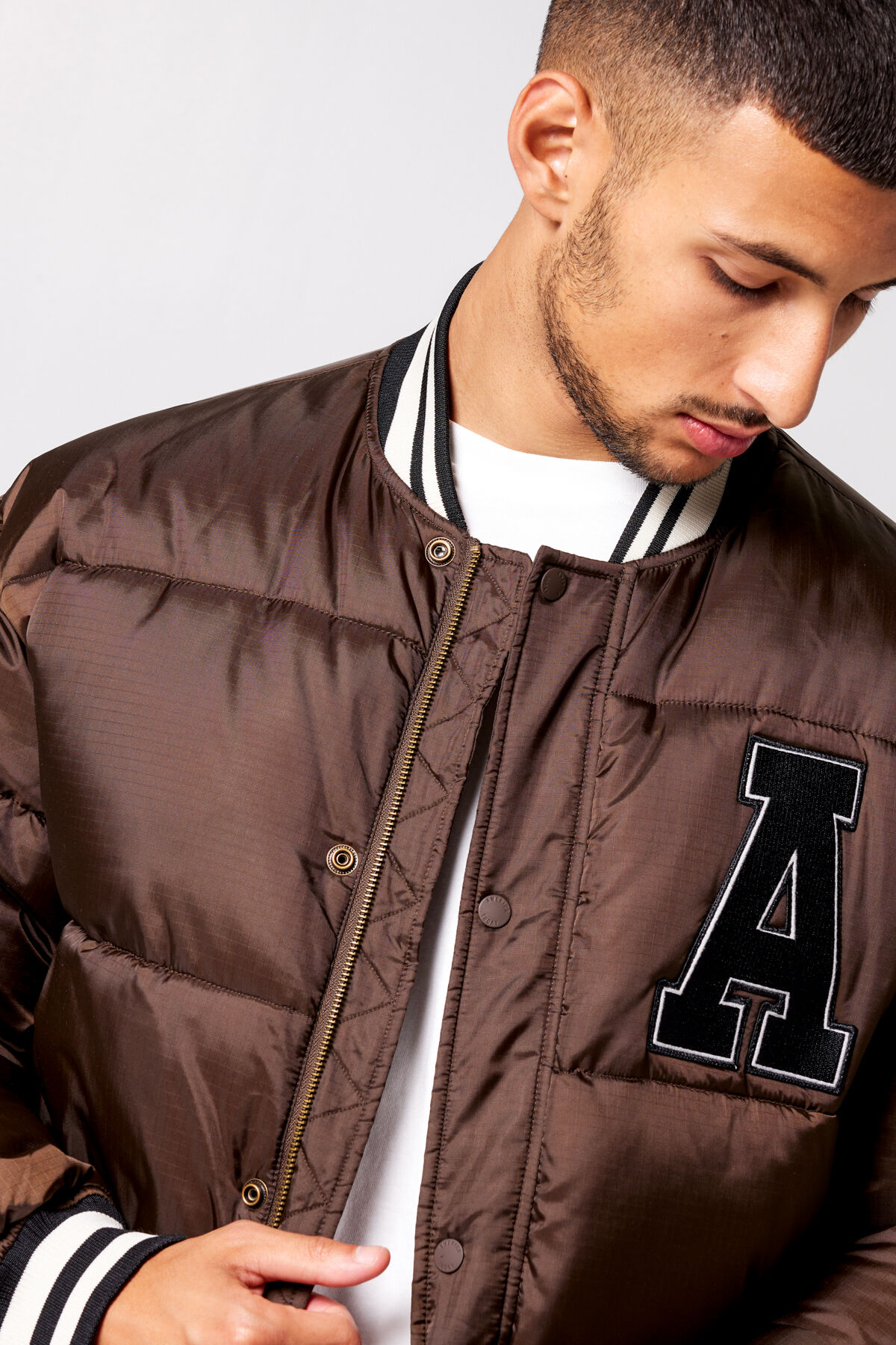 Varsity jacket winter on sale