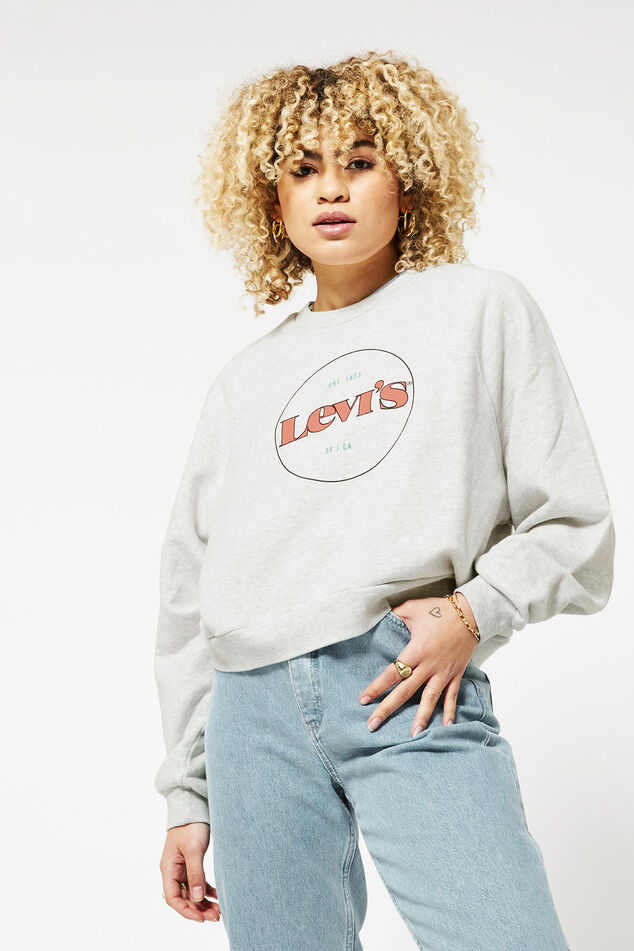 Sweater Vintage raglan crew image number 0