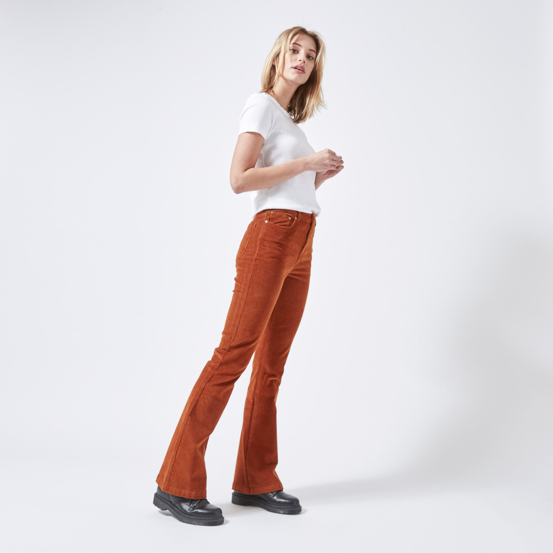 Broek flared Peggy
