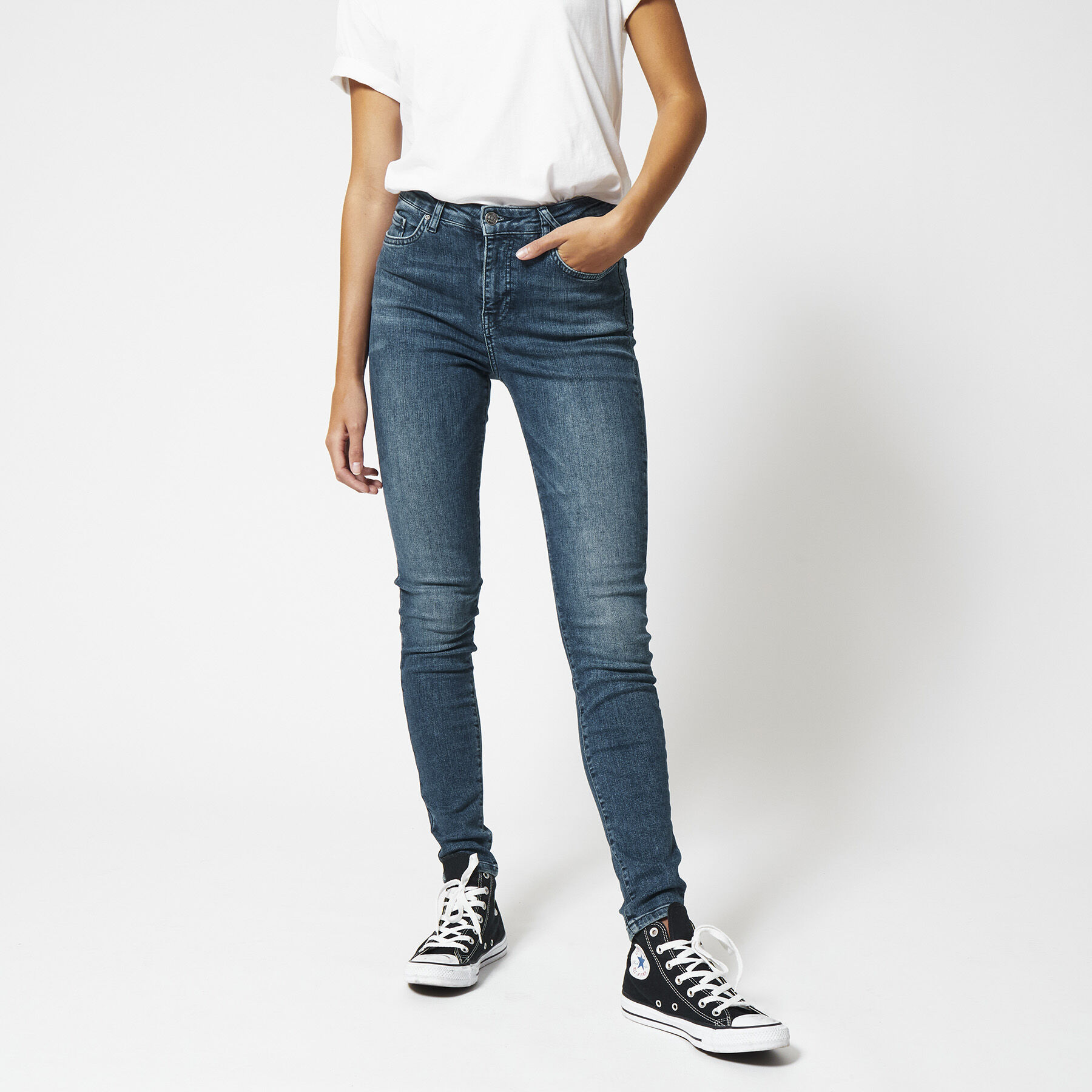 Women Skinny jeans stretch Blue Buy Online