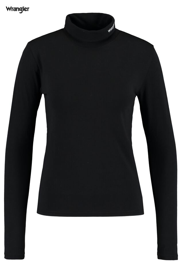 Long sleeve High neck baby tee image number 0