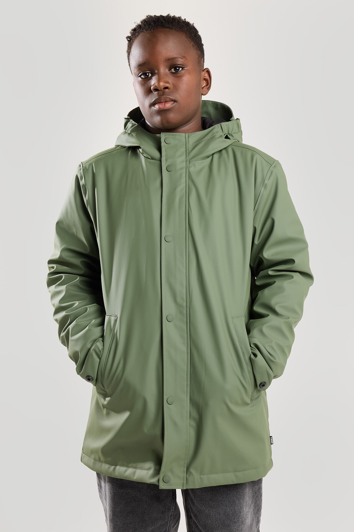 Boys Rain jacket Jace padded jr Green America Today