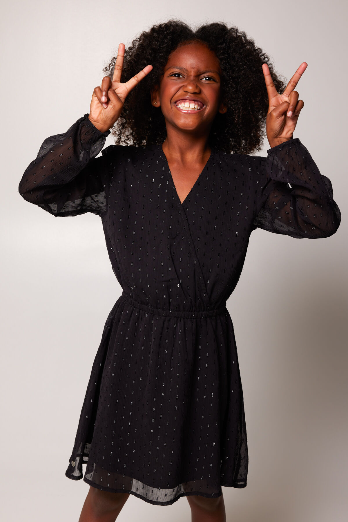 Meisjes Jurk Dana JR Black America Today