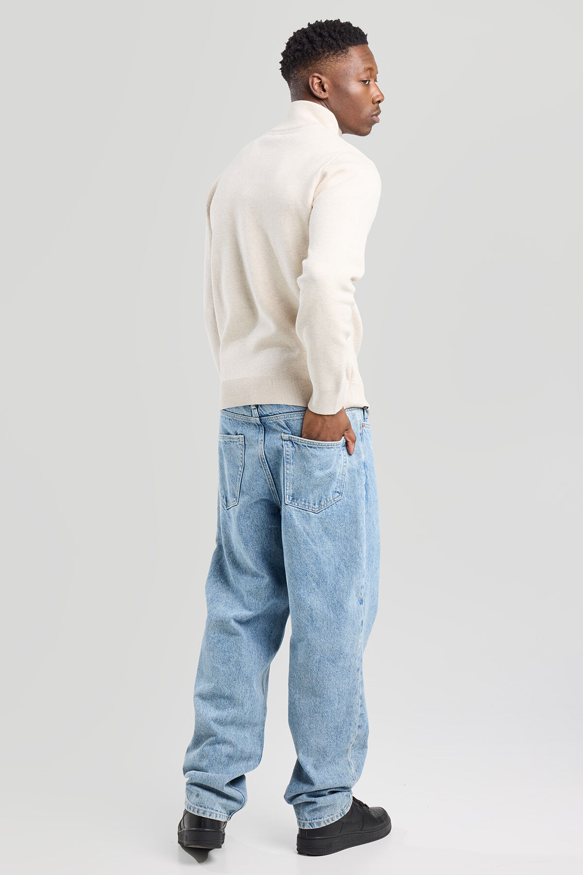 Pull demi-zip konrad  image number 2