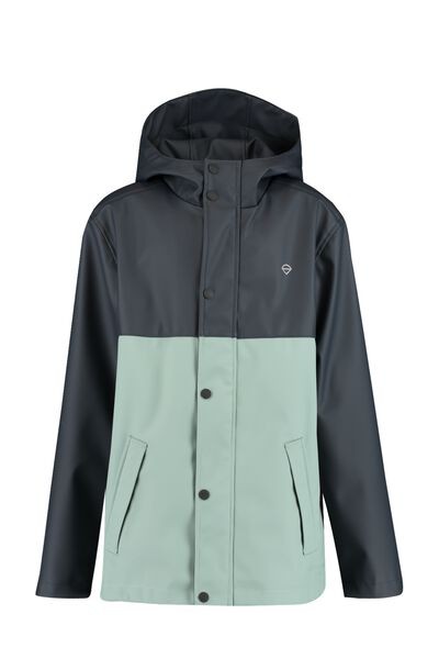 Rain jacket two toned