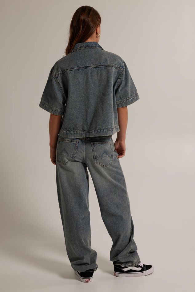 Denim overhemd Irie image number 2
