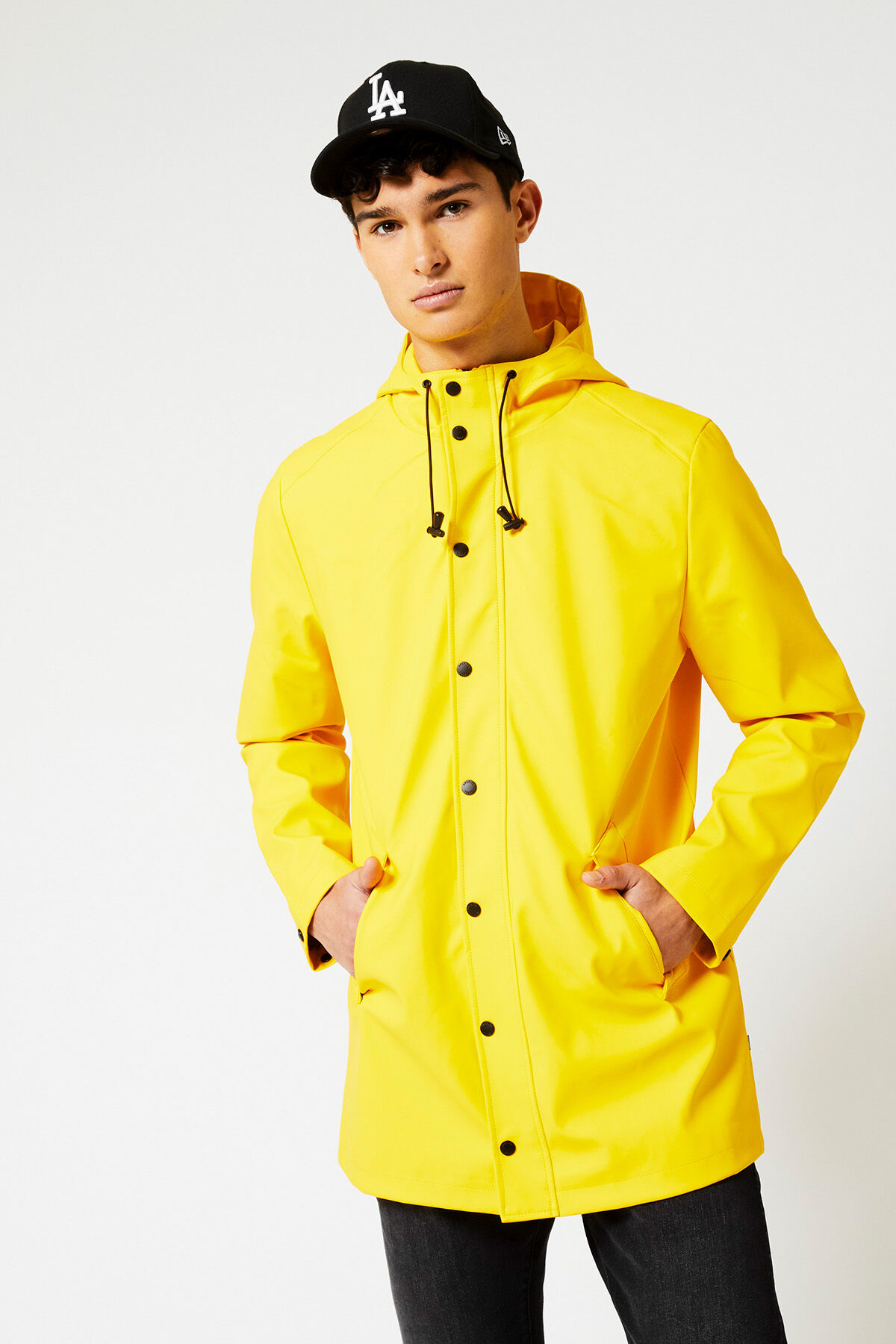 Men Rain jacket Jace Yellow America Today