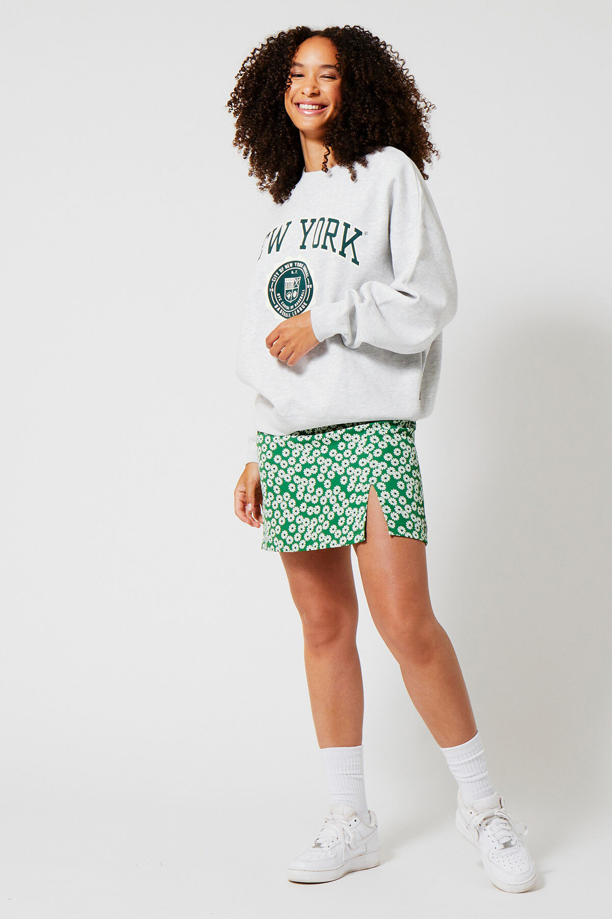 Topshop curly shop low top sneaker