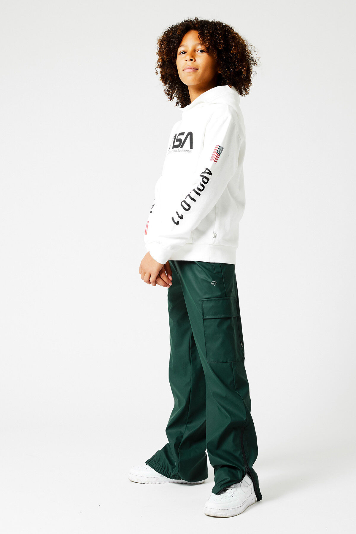 Boys Rain trouser Hard green America Today
