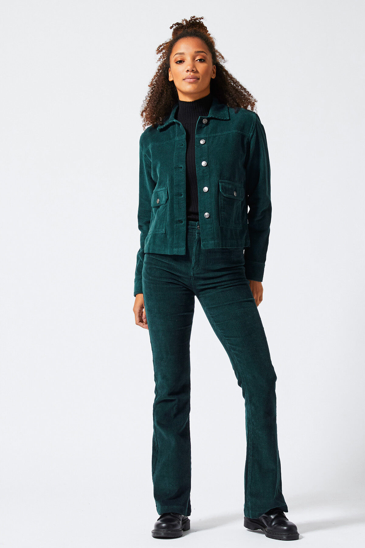 Cord trucker jacket womens hot sale