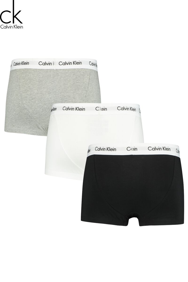 realiteit stopcontact Kilauea Mountain Heren Boxershort Calvin Klein 3-pack Grey melange