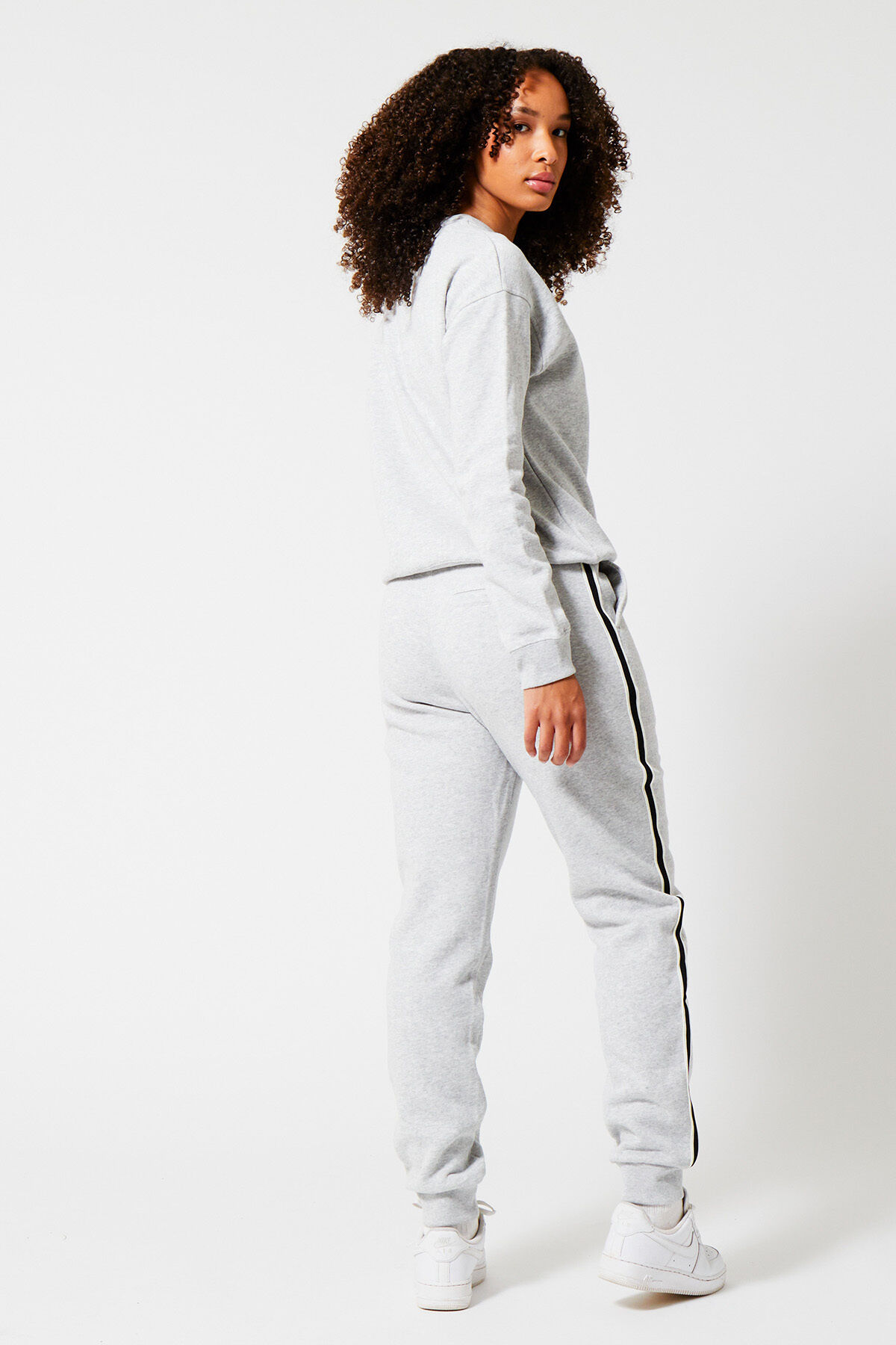 White fitted cheap joggers womens
