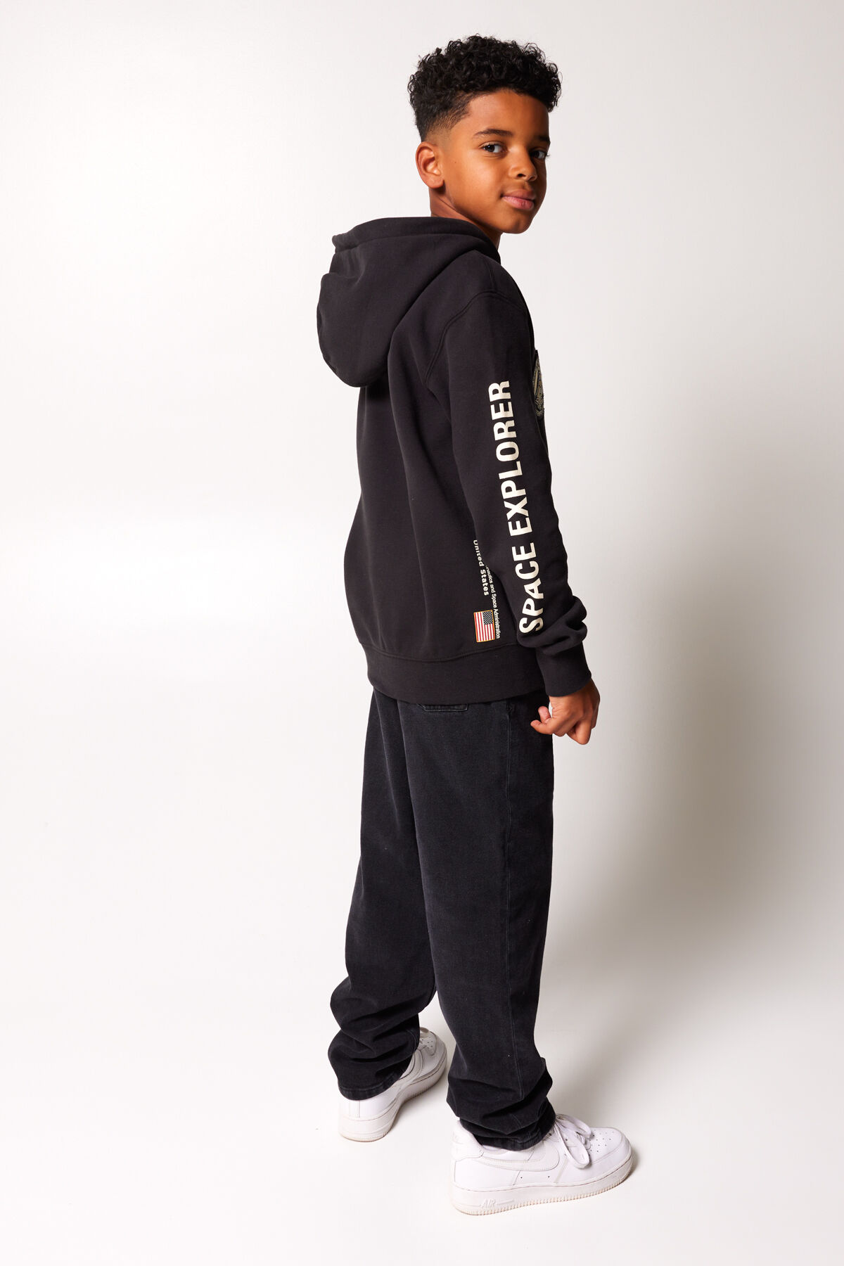 Black shop nasa hoodie