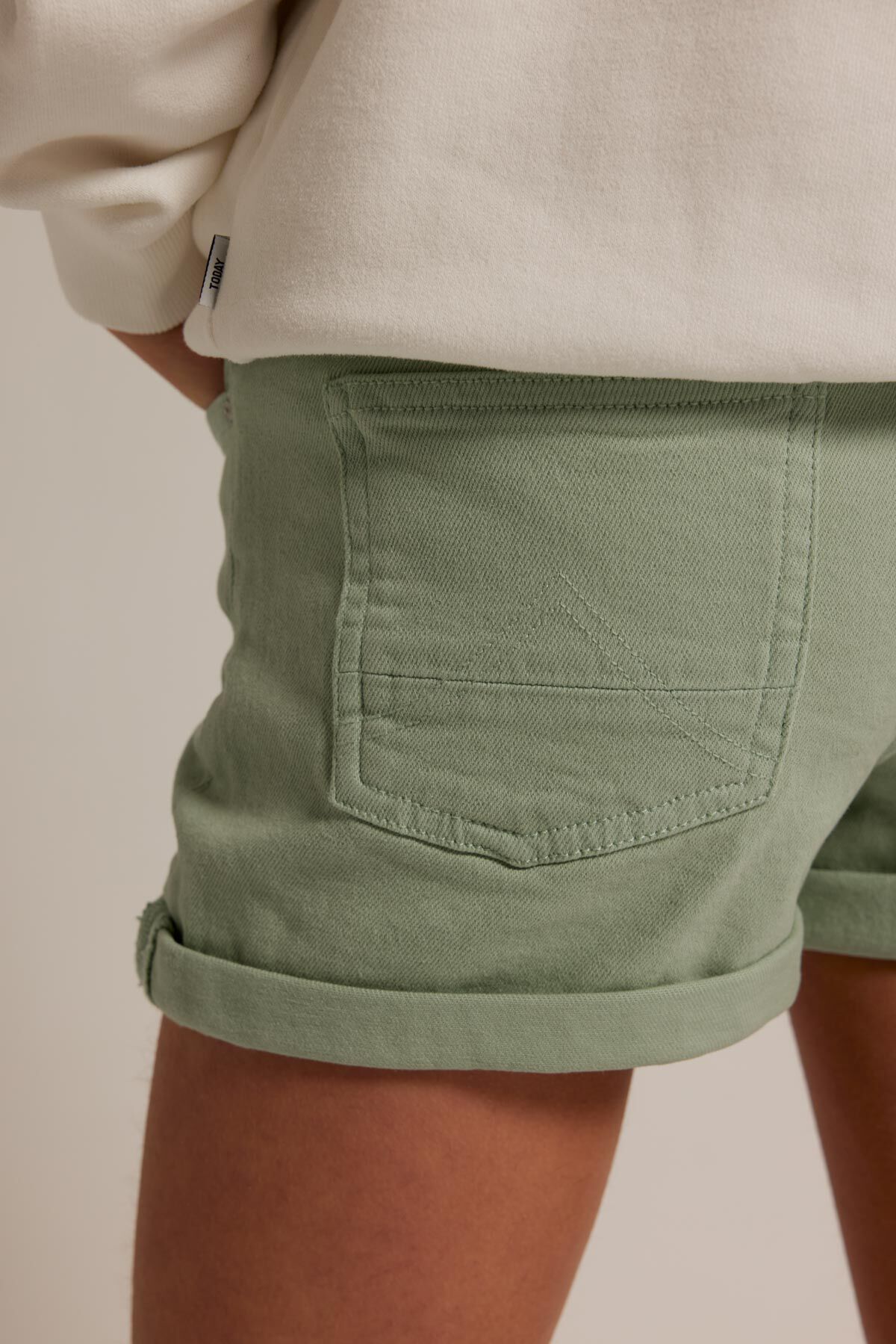 Denim short Lucy Jr image number 3