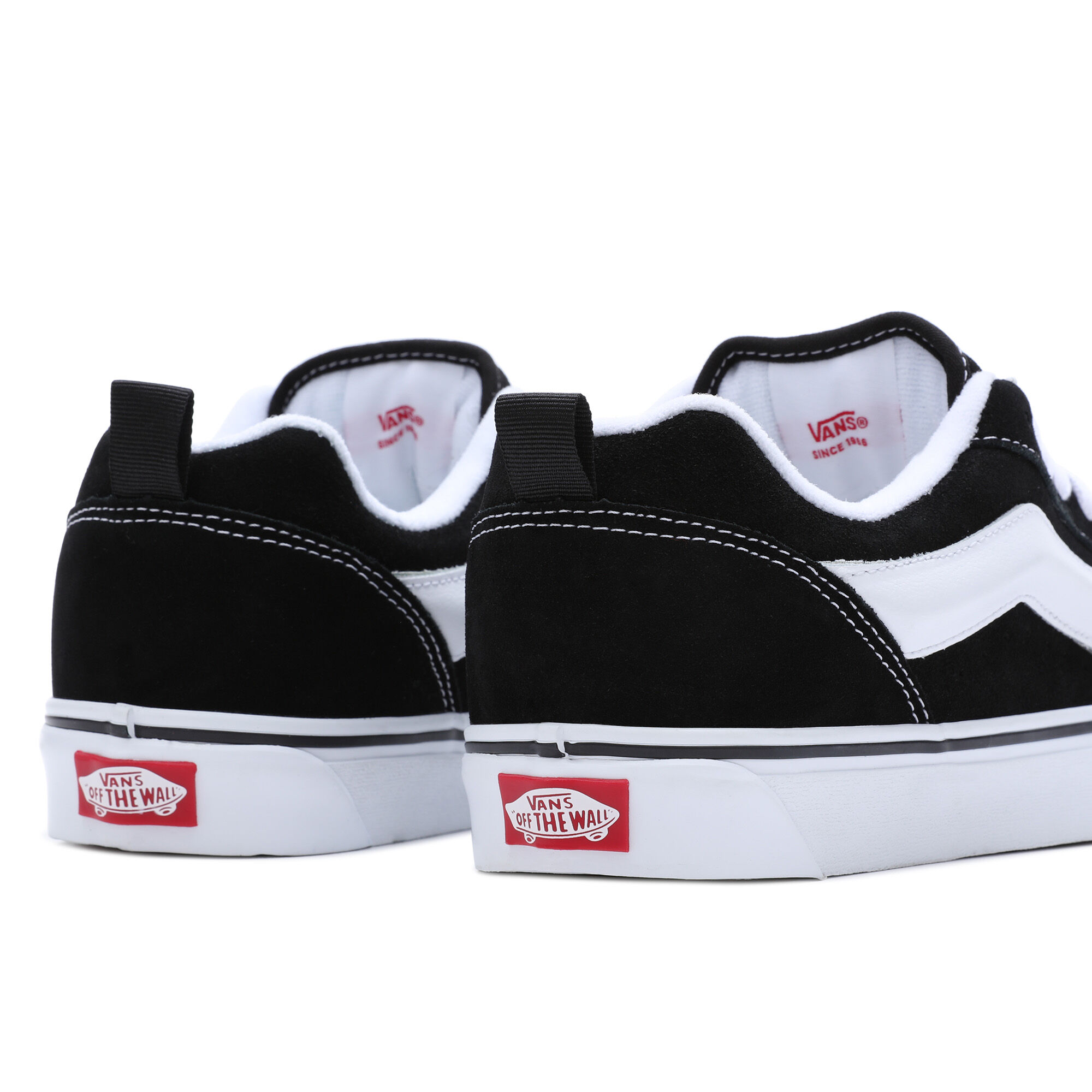 Herren Vans Knu Skool Black white America Today