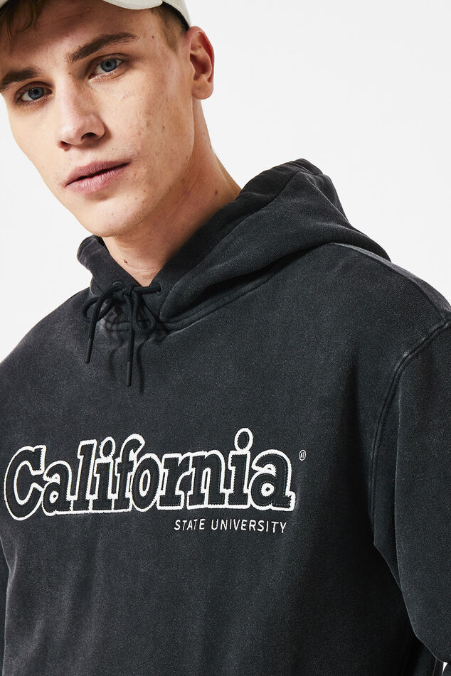 Sweat a capuche Sage hood California image number 3