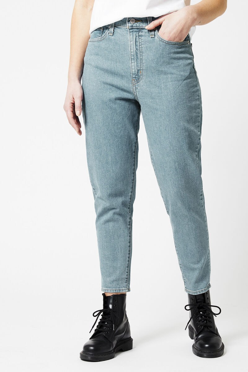 Women Levi's high waist tapered jeans Blue