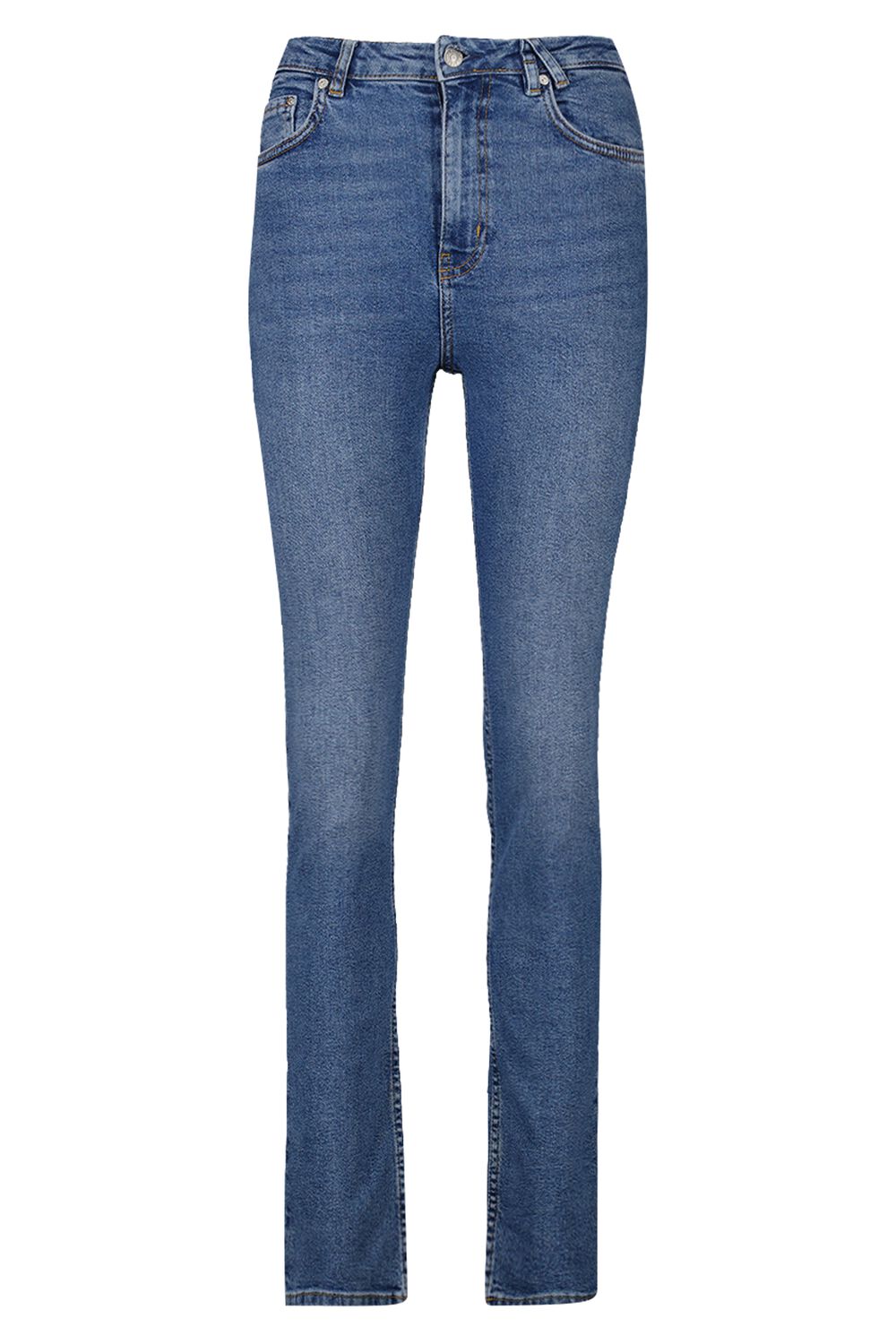 Highwaist Slim Fit Jeans Blauw
