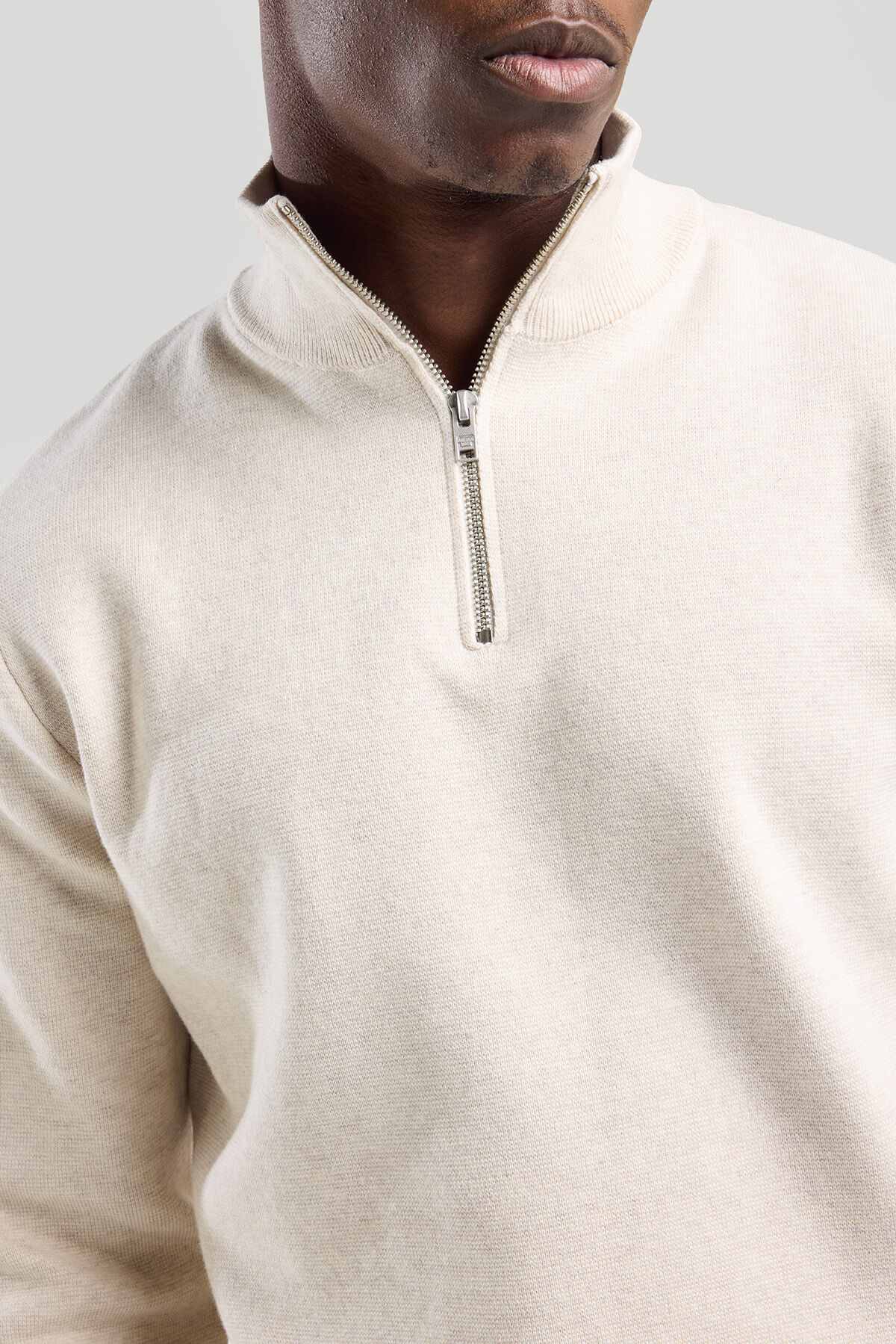 Pull demi-zip konrad  image number 0