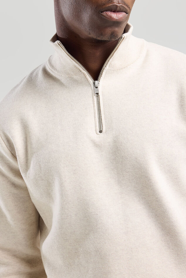 Halfzip trui Konrad image number 0