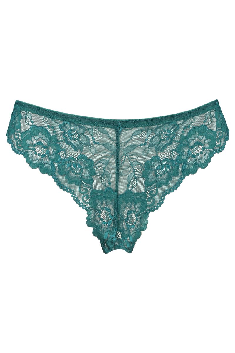 overloop koffie strategie Women Slip transparant lace Turquoise | America Today