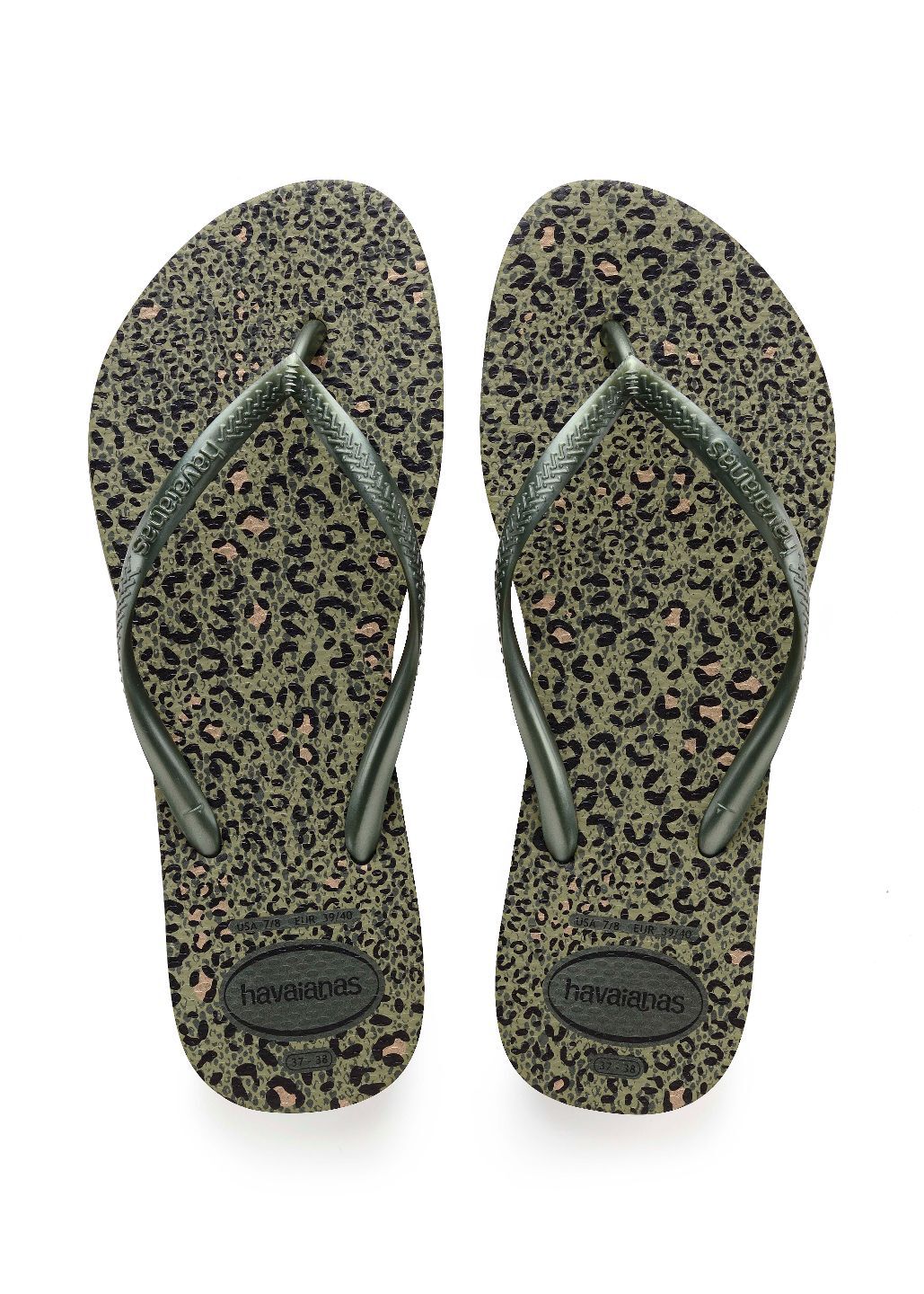 havaianas animal print slim