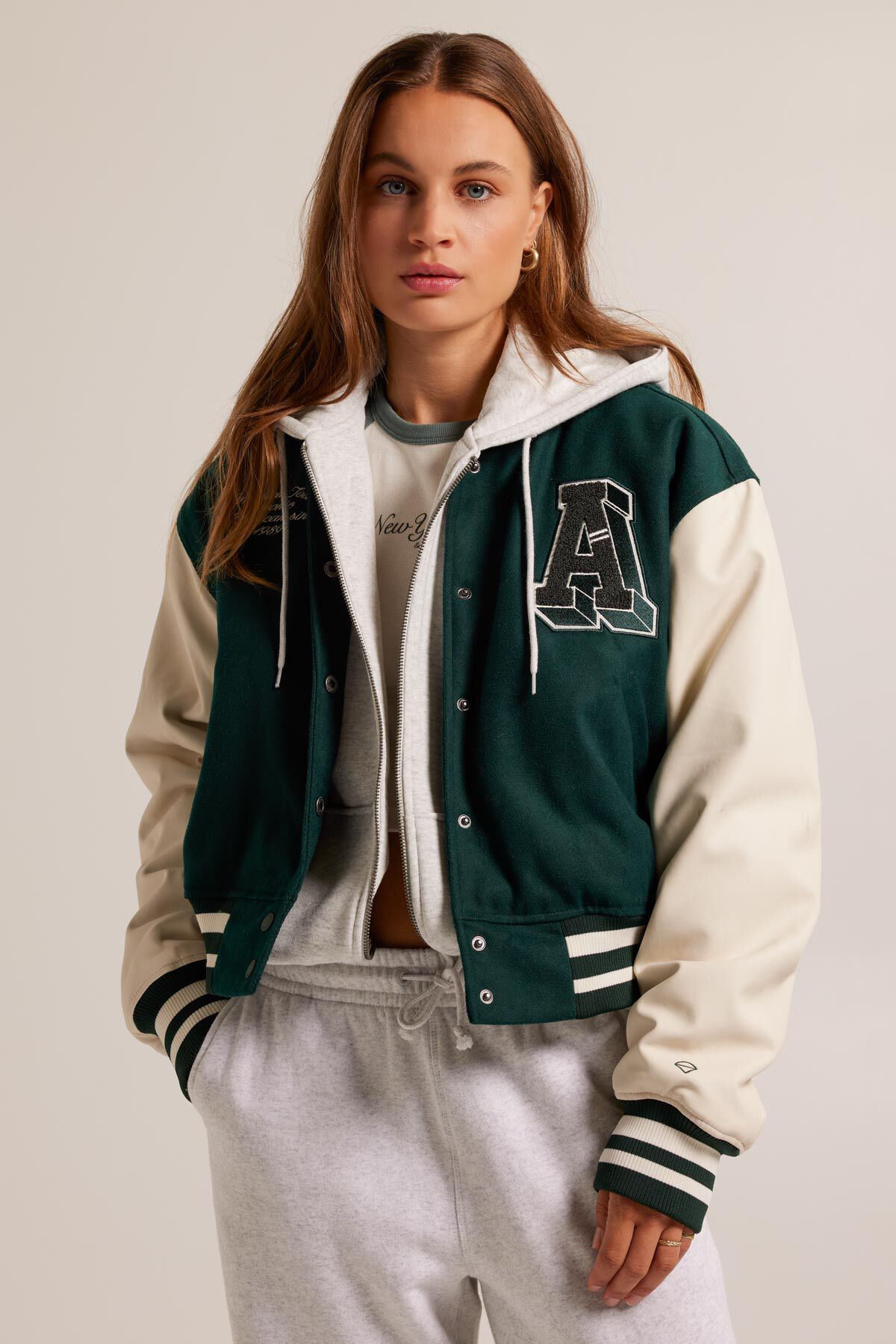 Baseball bomber deals jacket womens