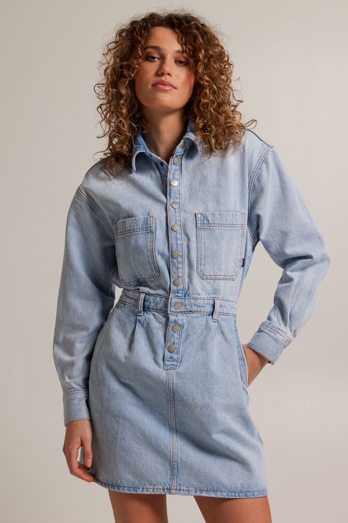 Dr denim dress clearance
