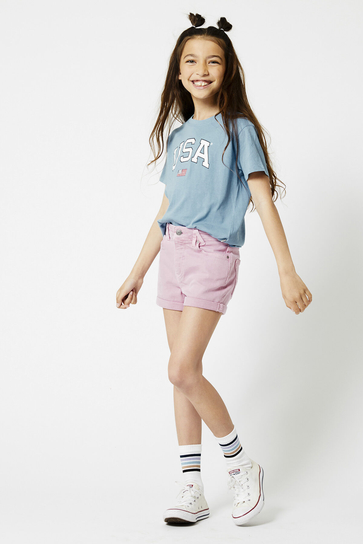 Denim short Lucy Jr image number 0