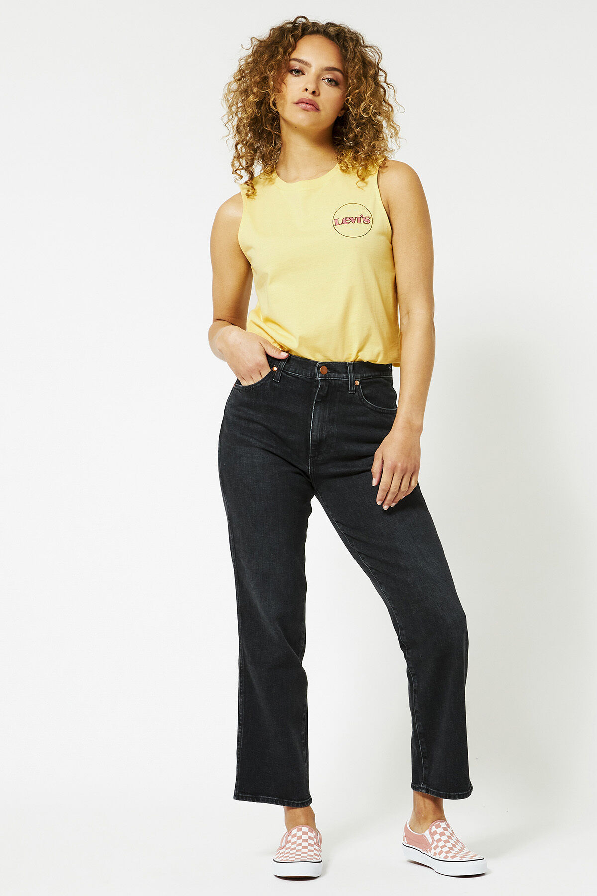 top Graphic band tank image number 1