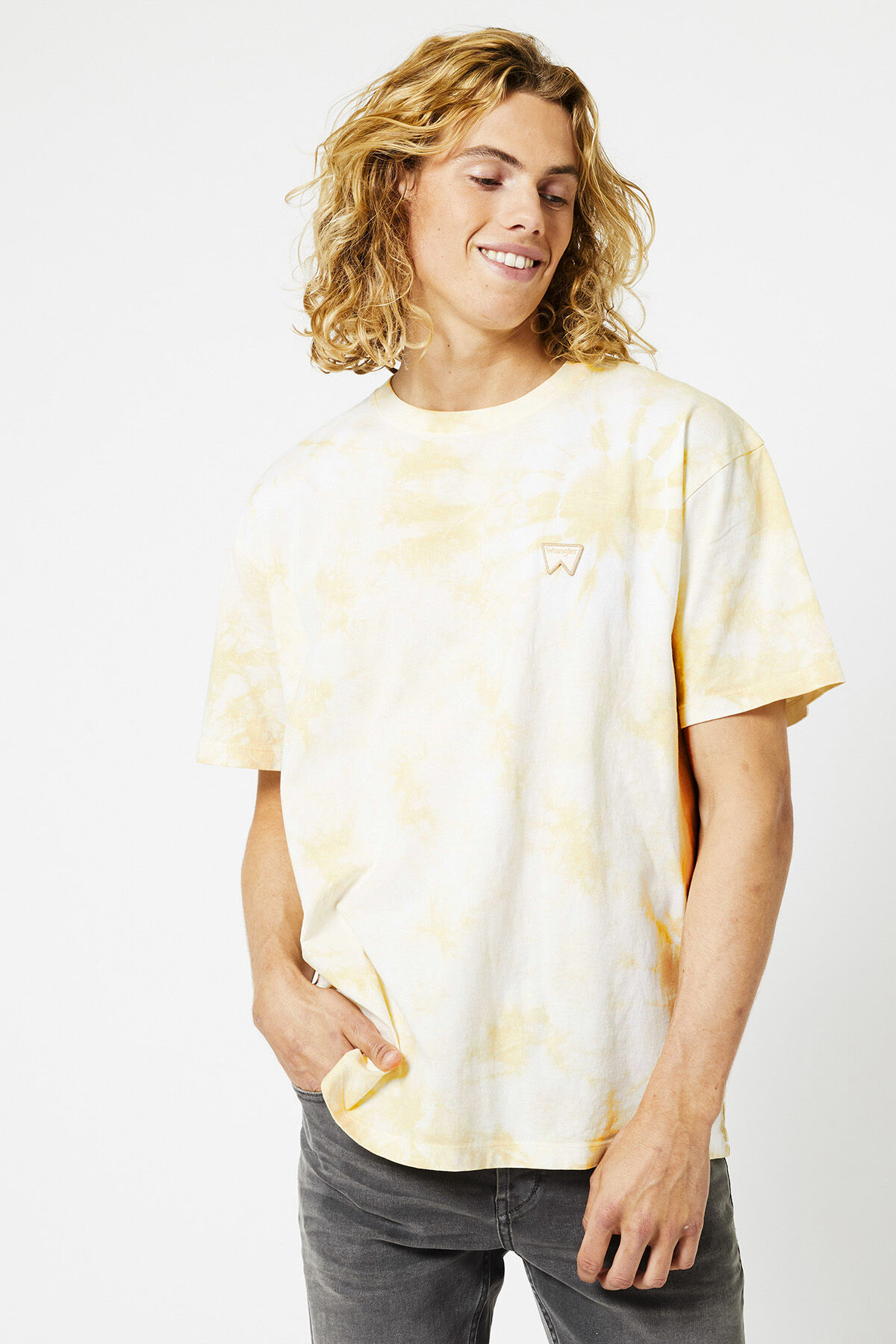 Short sleeve tie dye tee image number 0