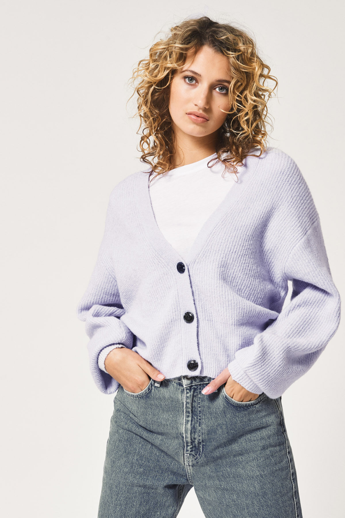 Femmes Gilet Krys Lilac America Today