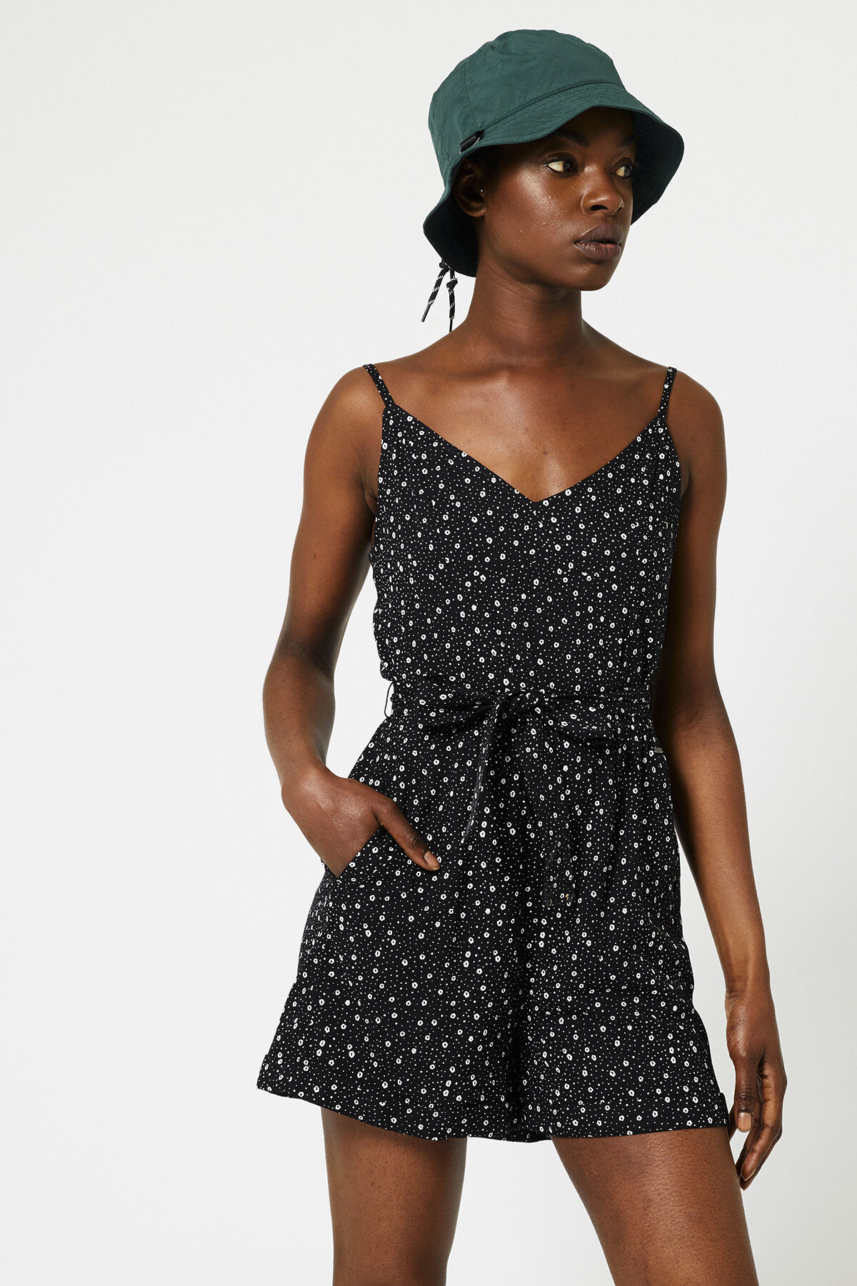 Topshop spotty jumpsuit on sale