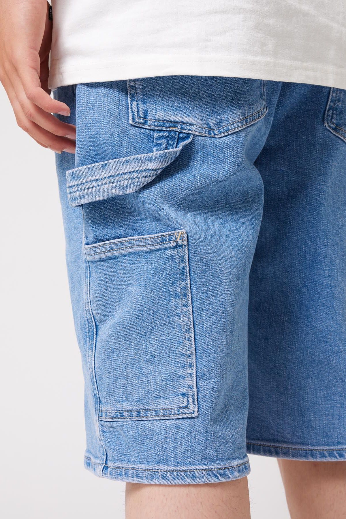 Denim short Nate image number 3