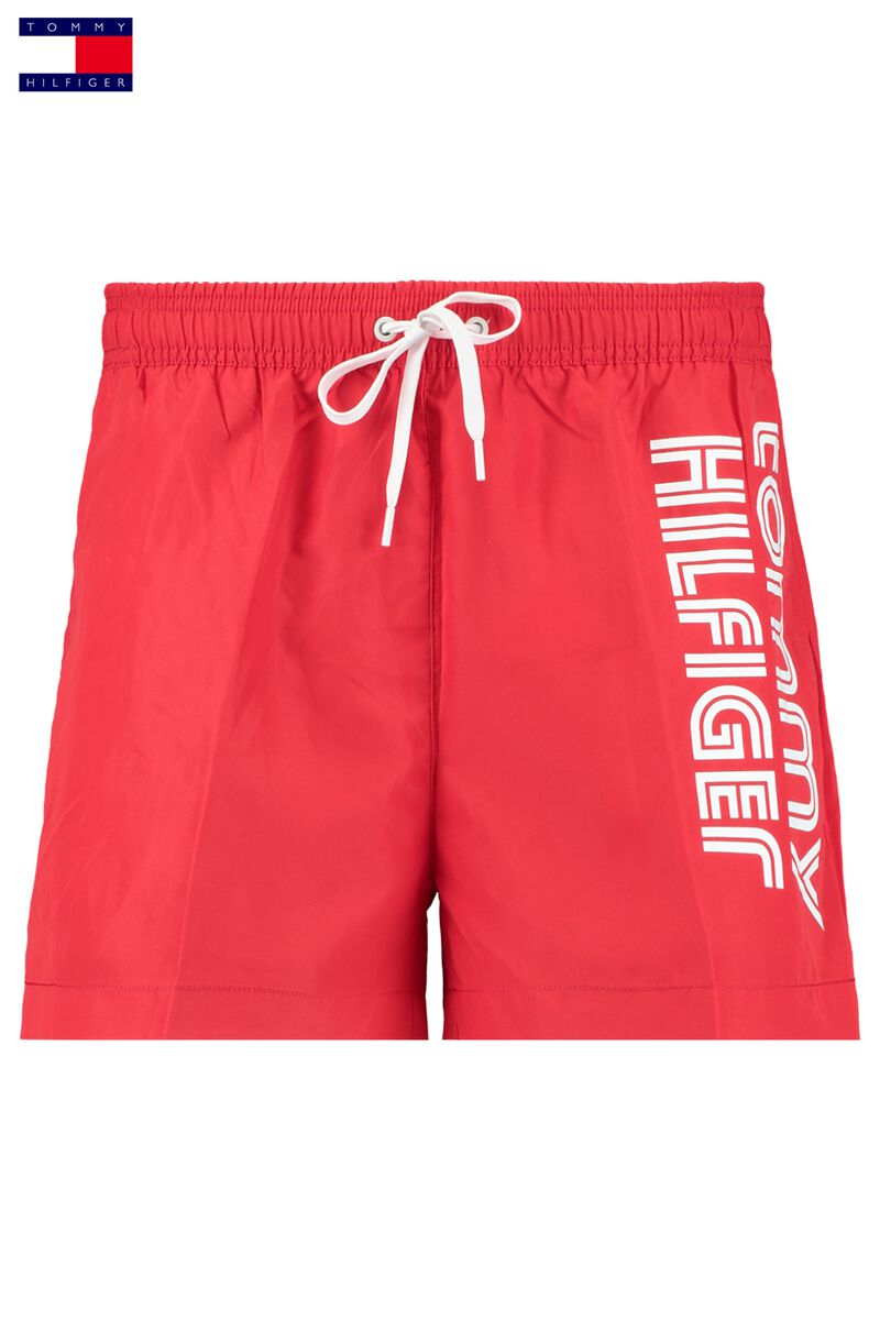 Men Swimming Trunks Tommy Hilfiger Red Buy Online