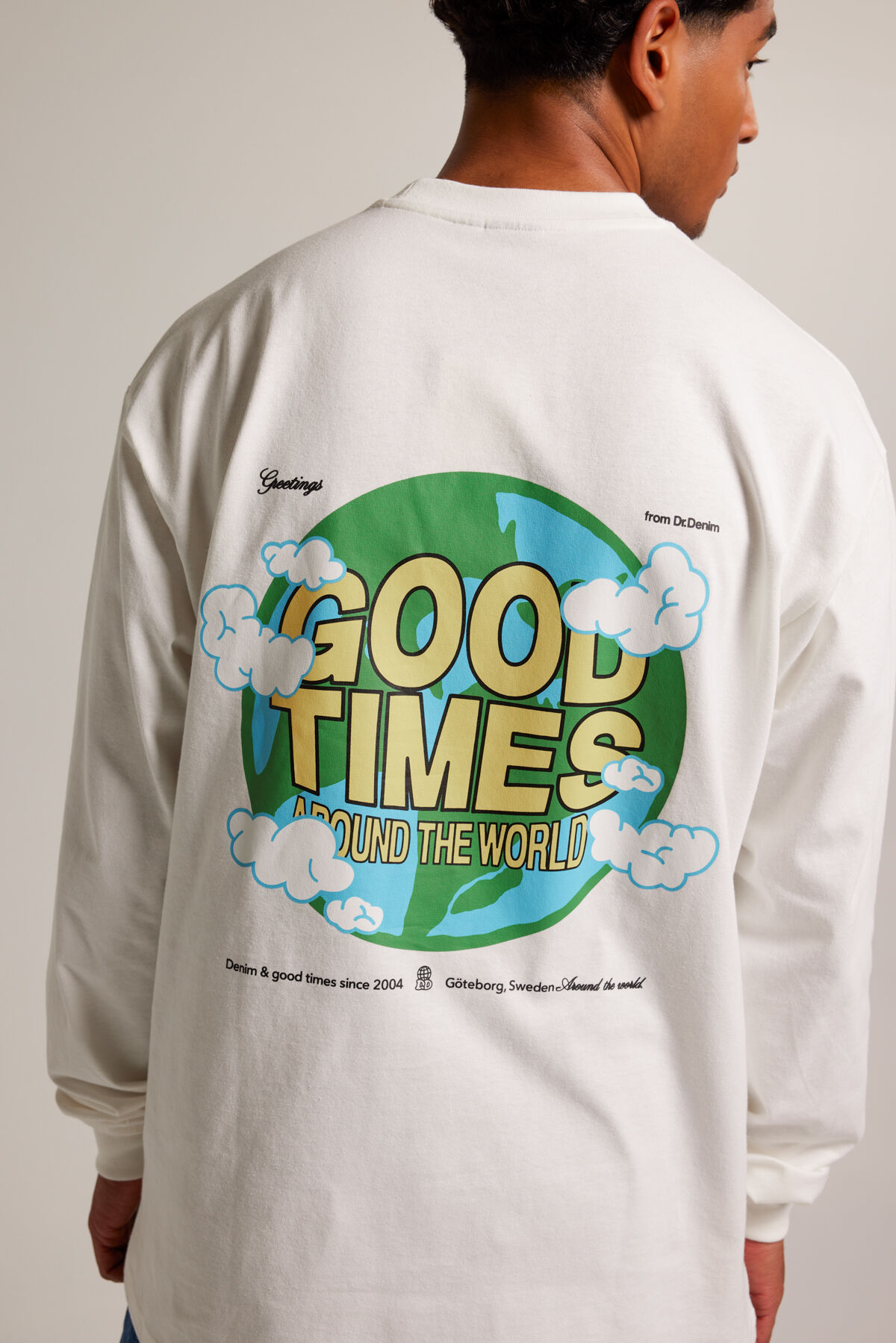 Dr. Denim T-shirt a manches longues Reno  image number 3