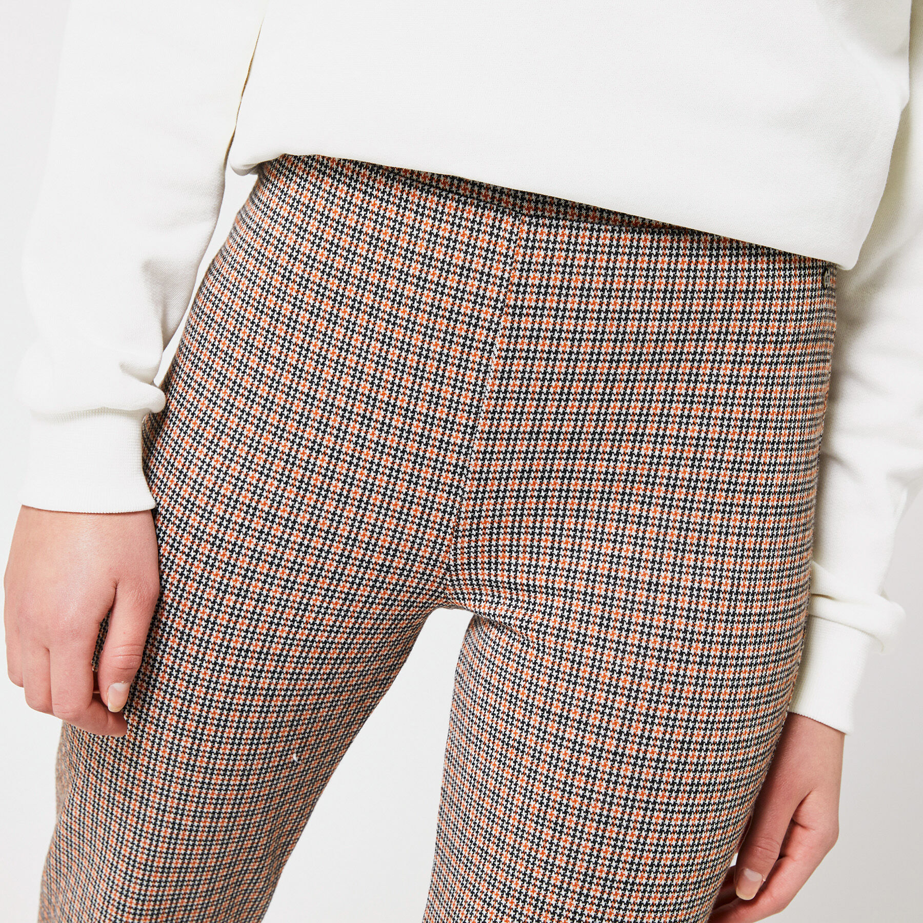 Legging Charly Shorty Lilac check